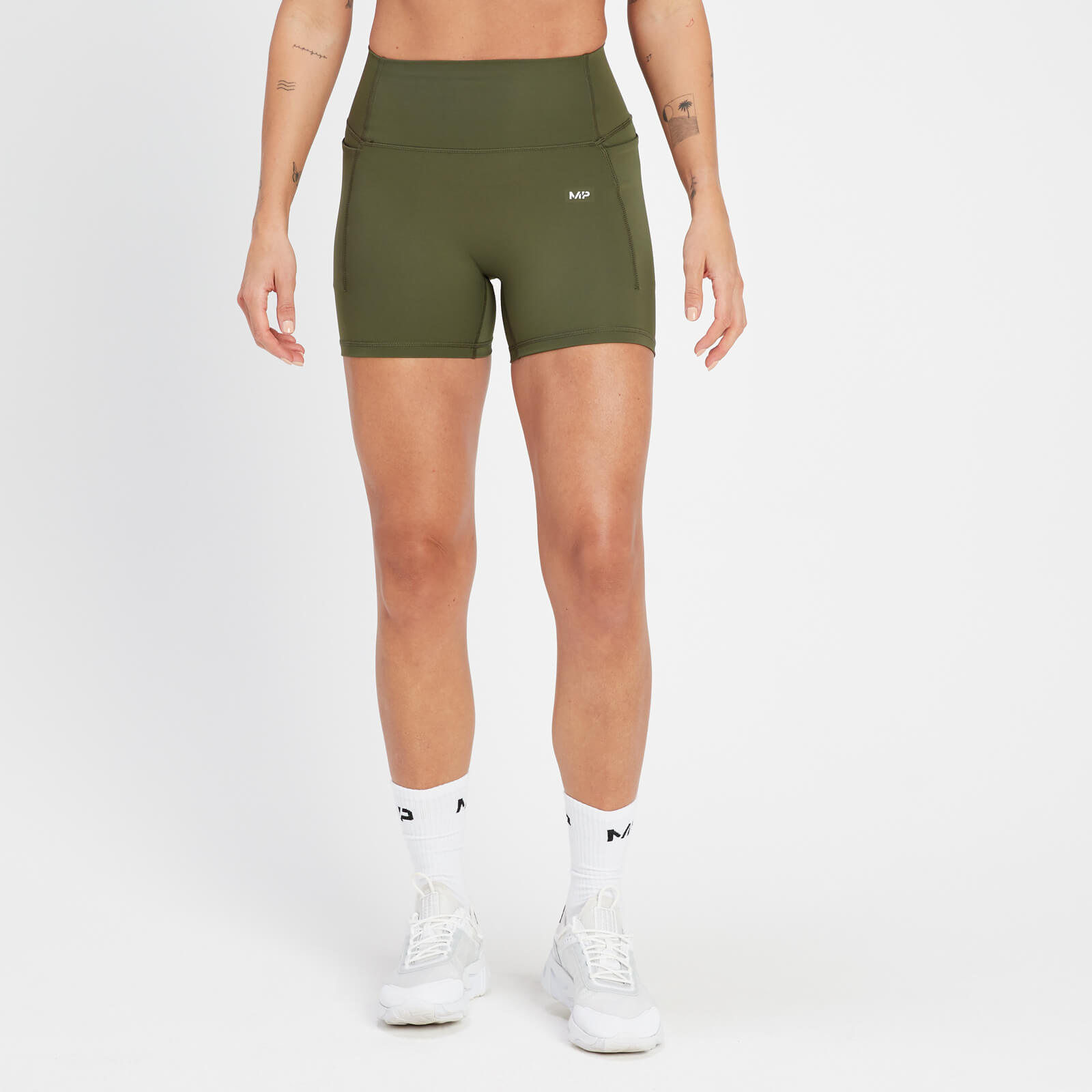 MP Women's Adapt Booty Short - Olive Green - M von MP