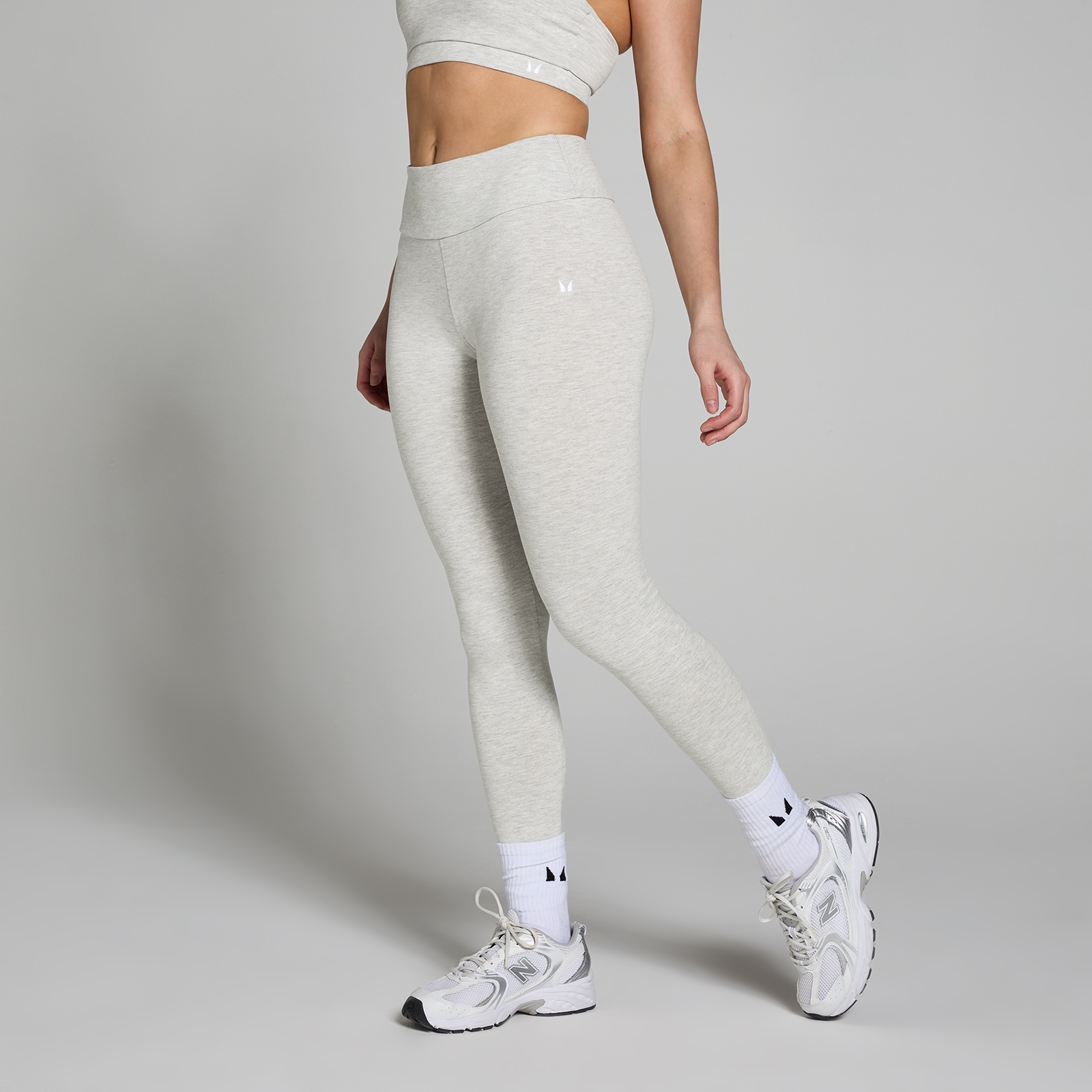 MP Women's Basic Leggings - Light Grey Marl - M von MP