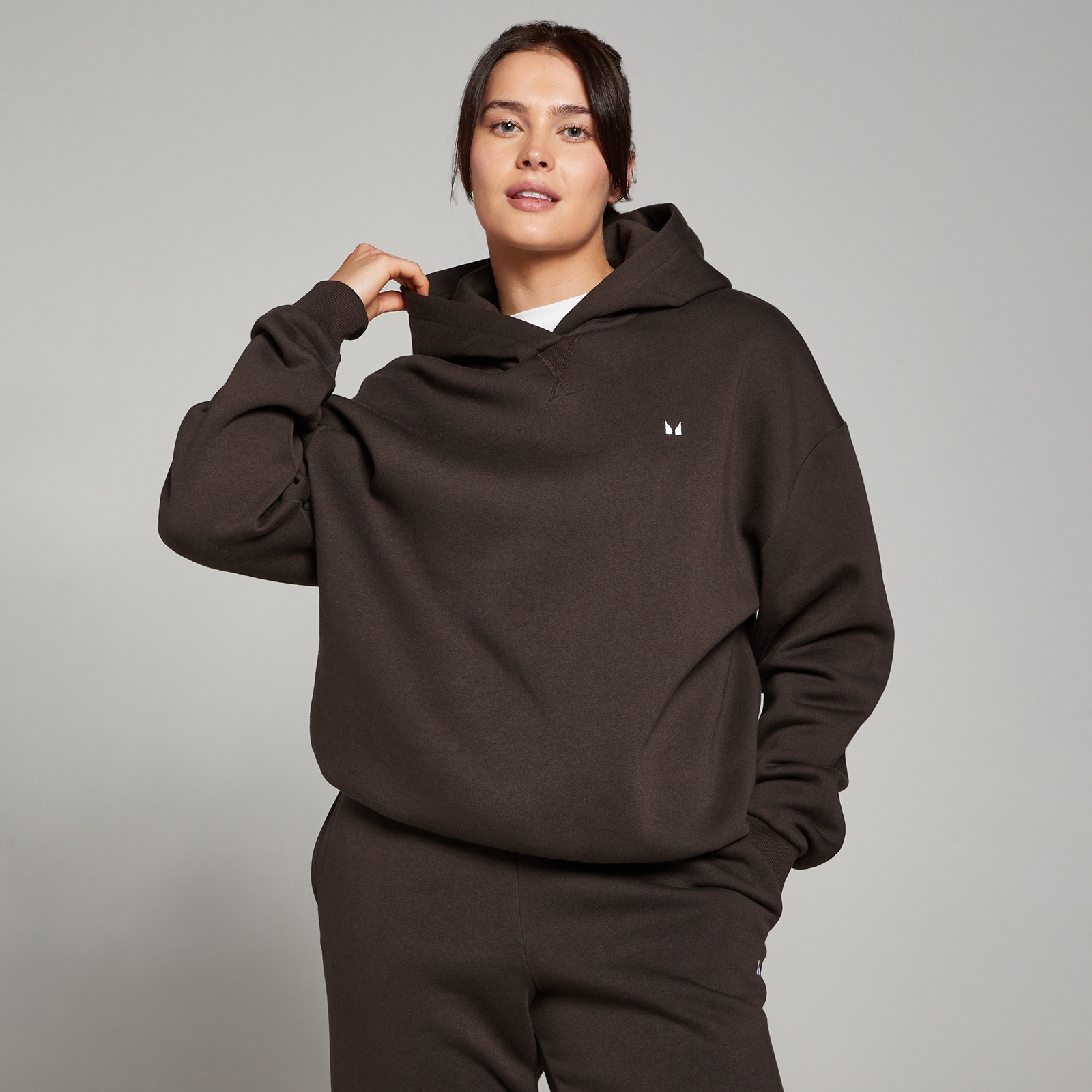 MP Women's Basic Oversized Hoodie - Coffee - L von MP