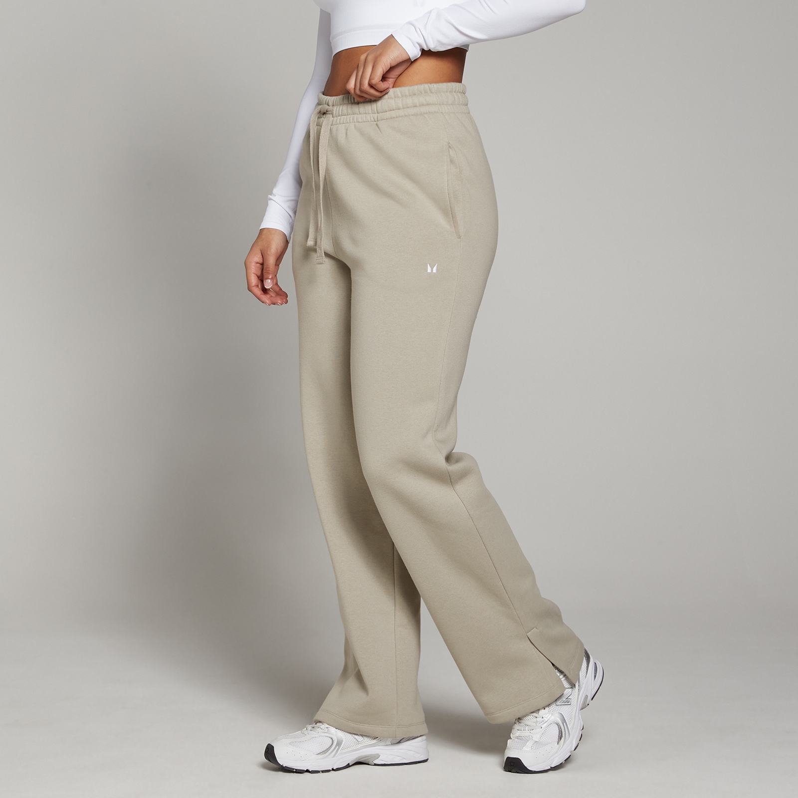 MP Women's Basic Straight Leg Jogger - Fog - L von MP