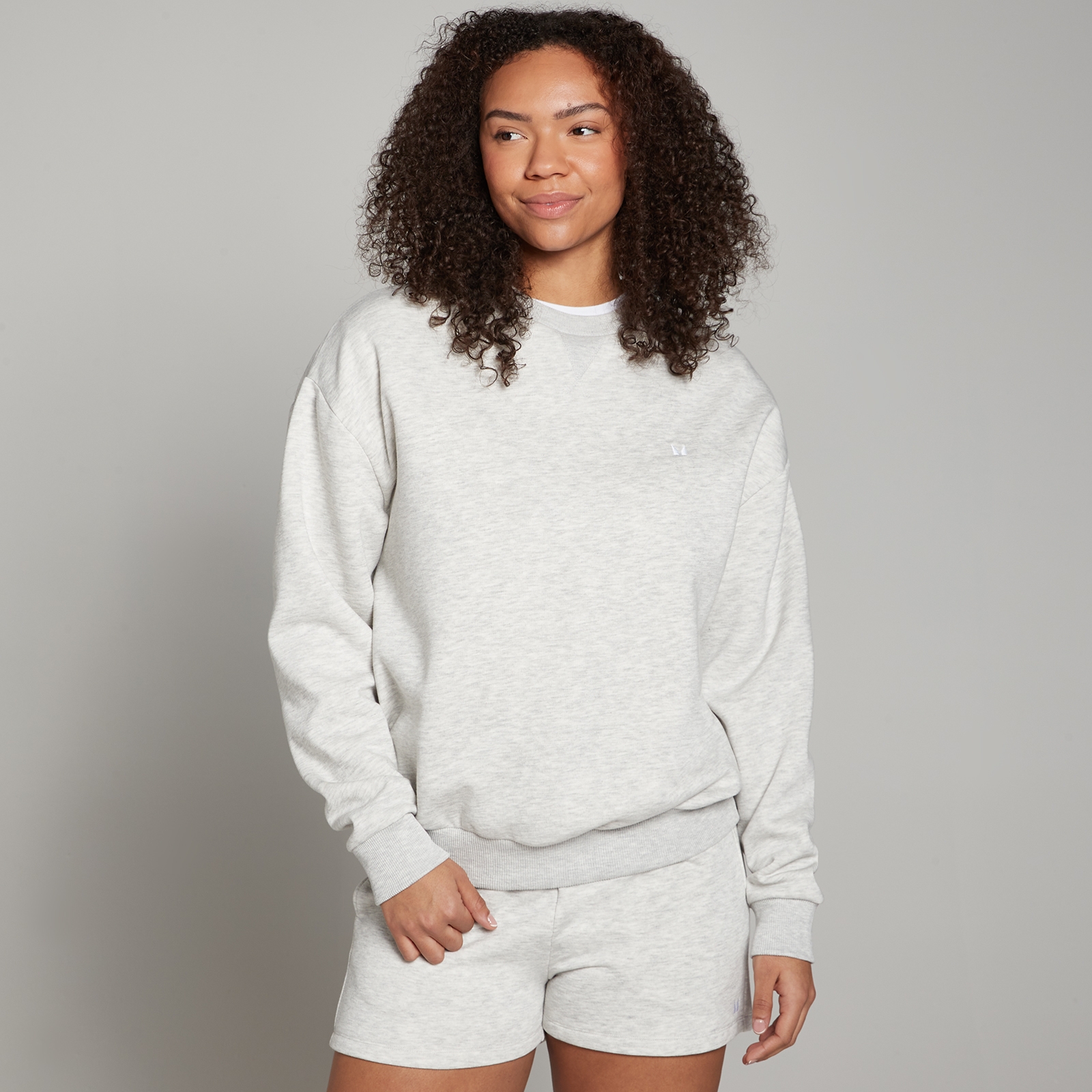 MP Women's Basics Oversized Sweatshirt - Light Grey Marl - L von MP