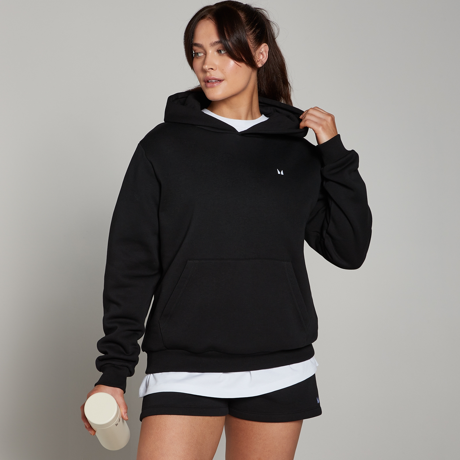 MP Women's Basics Regular Fit Hoodie - Black - M von MP