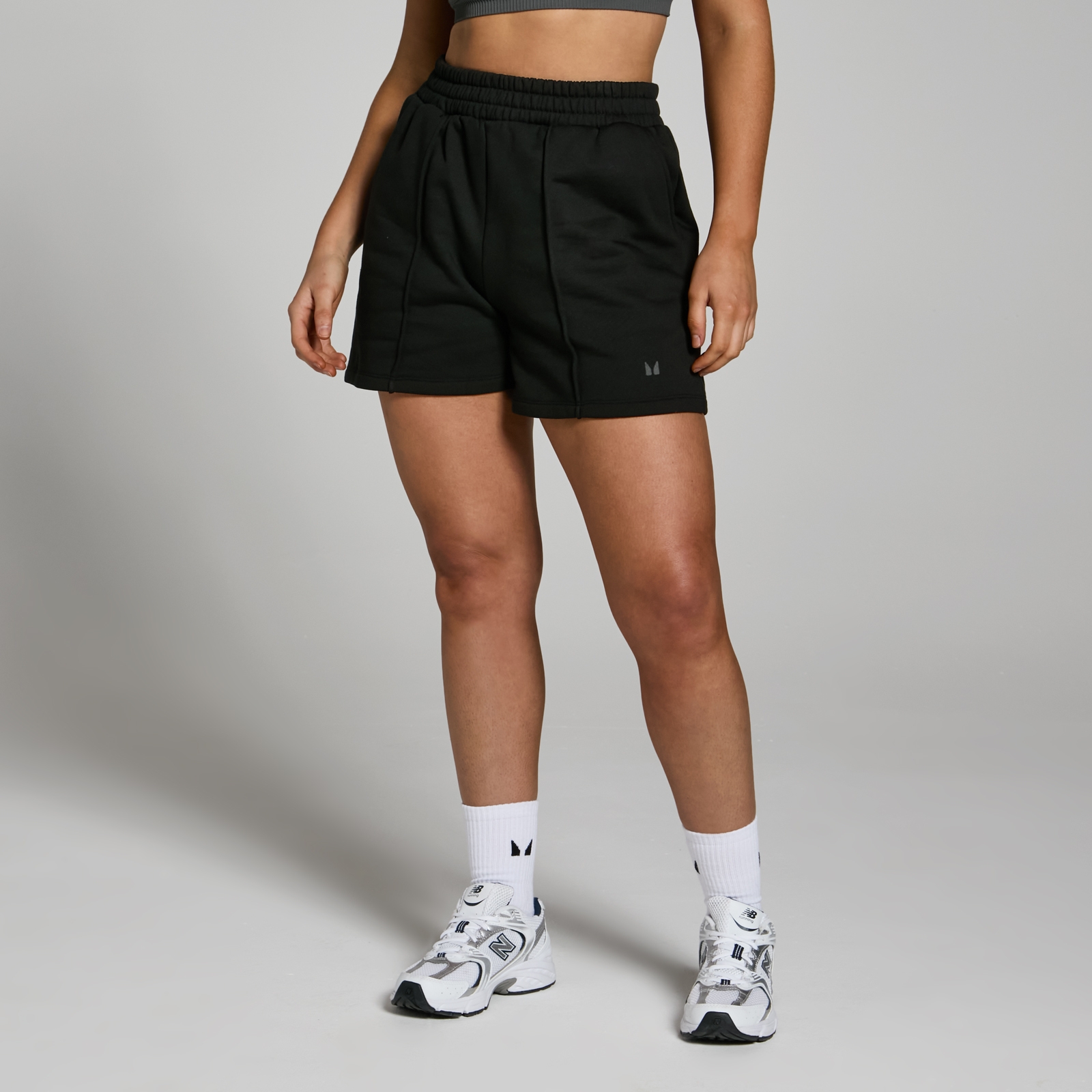 MP Women's Lifestyle Heavyweight Sweat Shorts - Black - S von MP