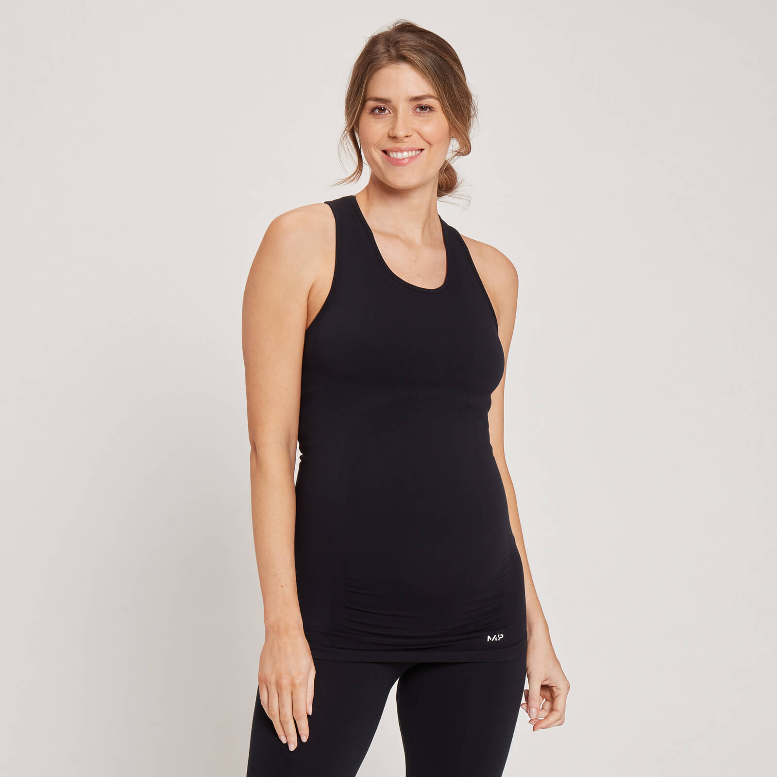 MP Women's Maternity Seamless Vest — Schwarz - L von MP