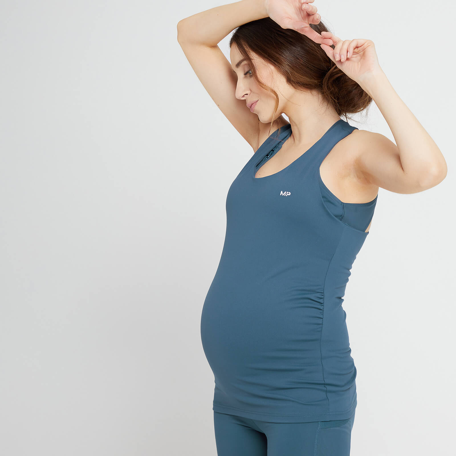 MP Women's Power Maternity Vest - Dust Blue - XXS von MP