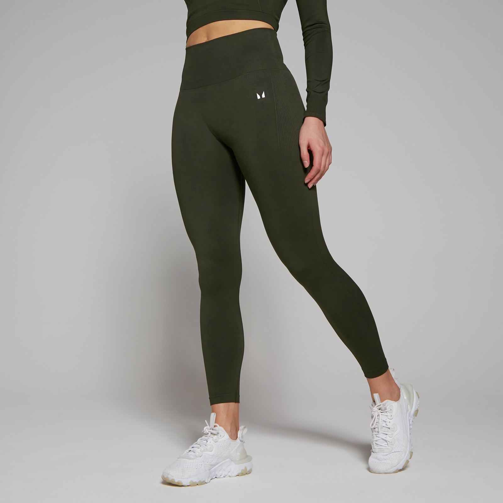 MP Women's Shape Seamless 7/8 Leggings - Forest Green - M von MP