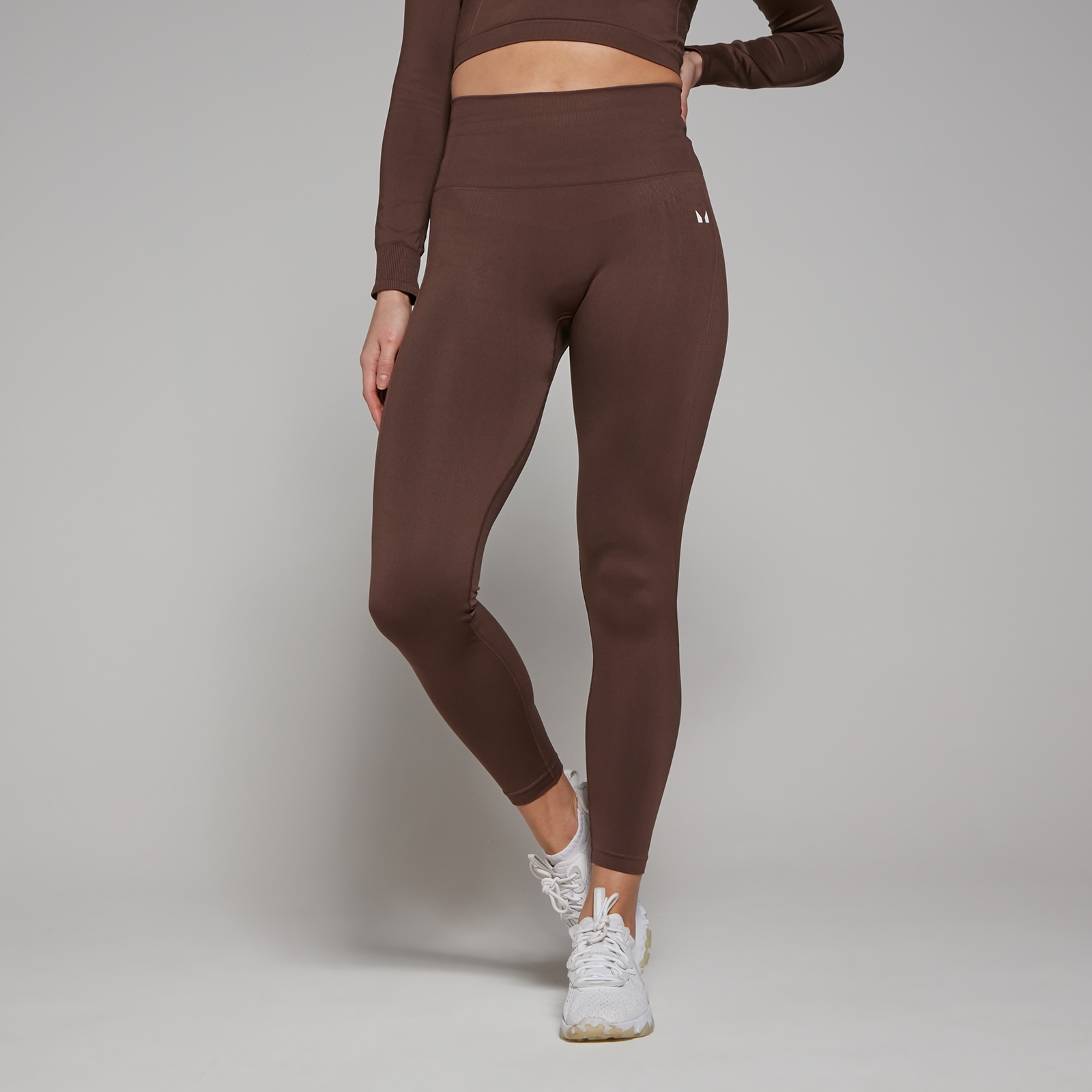 MP Women's Shape Seamless 7/8 Leggings - Walnut - M von MP