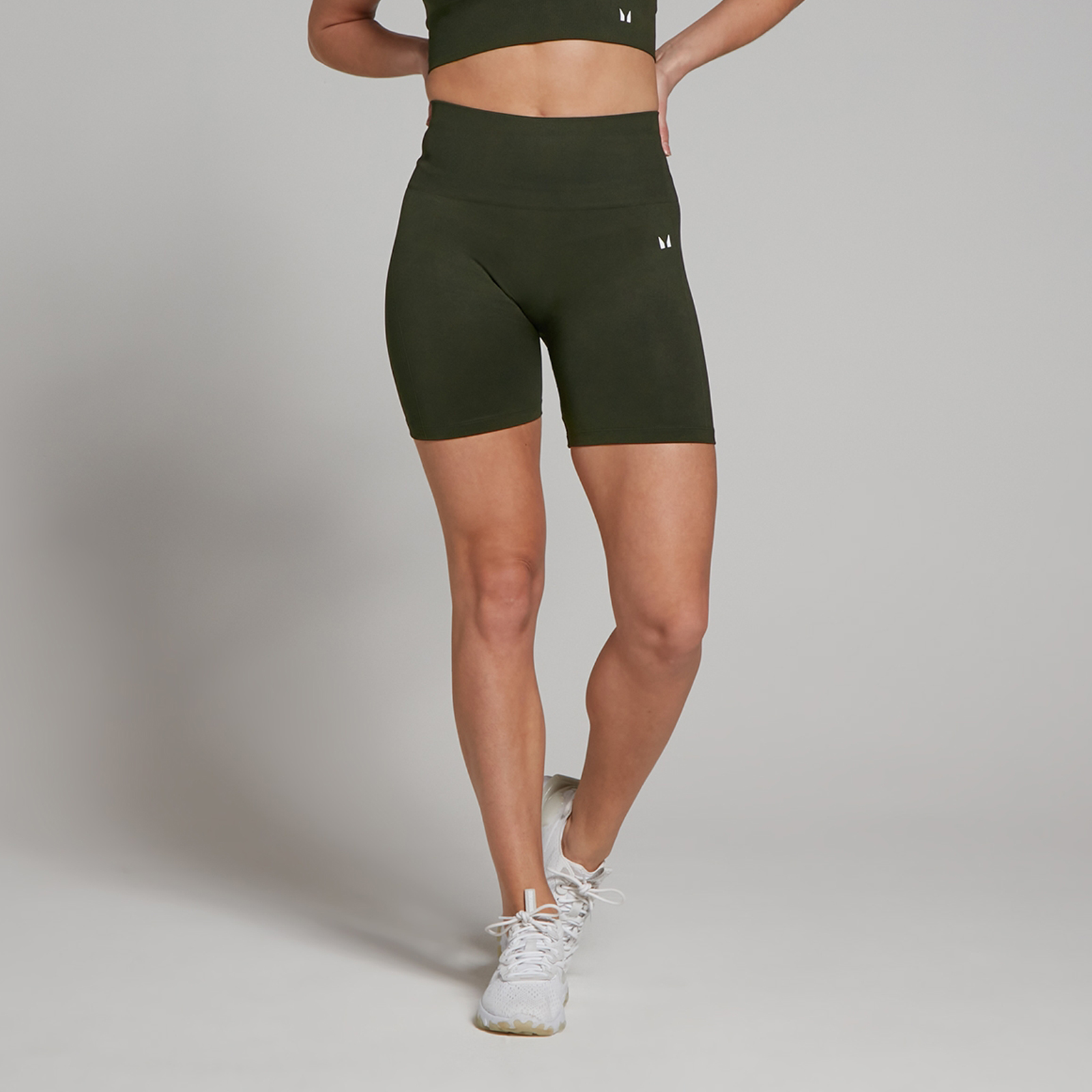 MP Women's Shape Seamless Cycling Shorts - Forest Green - L von MP