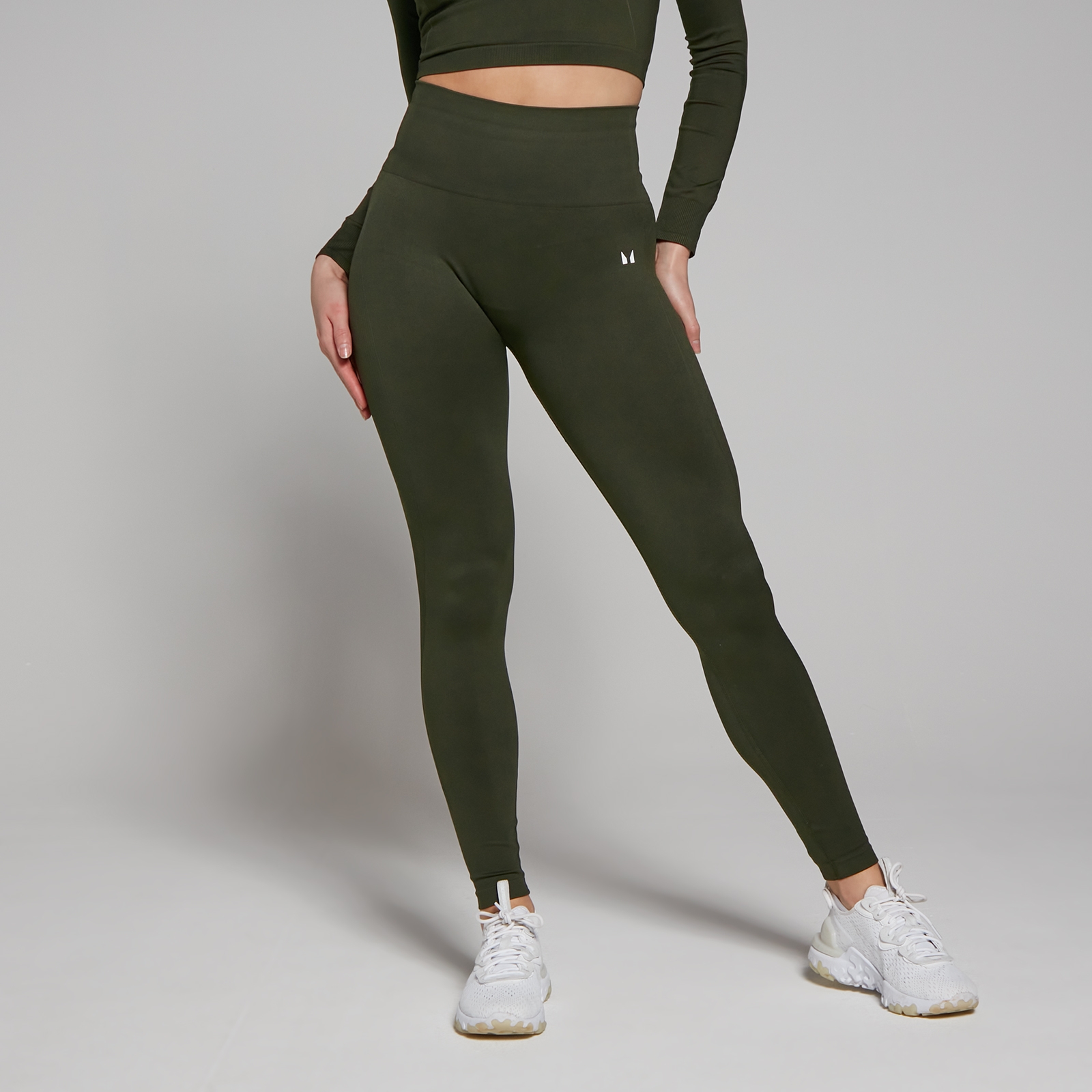 MP Women's Shape Seamless Leggings - Forest Green - XL von MP