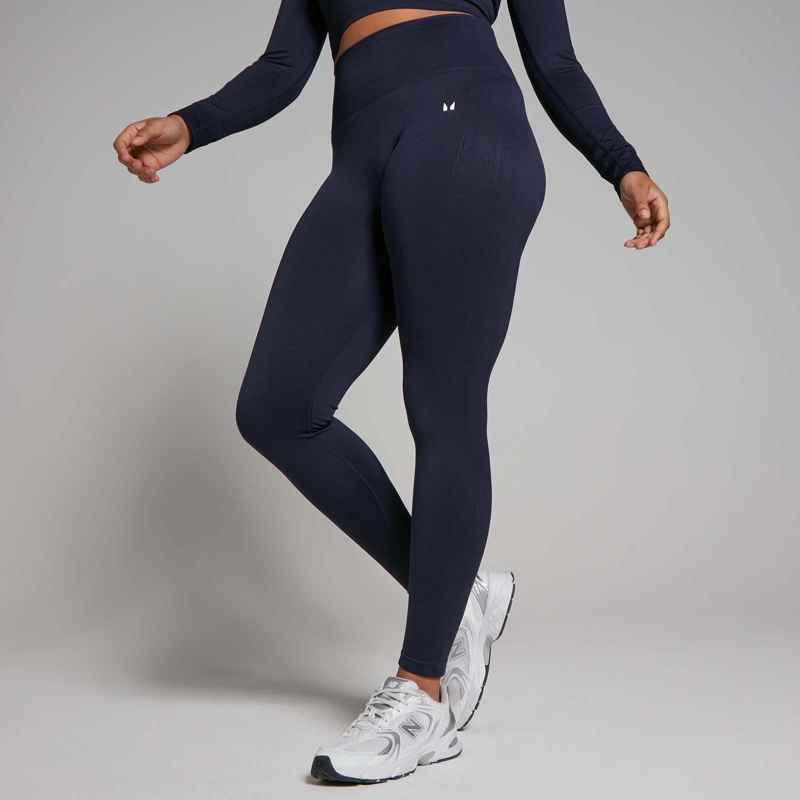 MP Women's Shape Seamless Leggings - Navy - L von MP