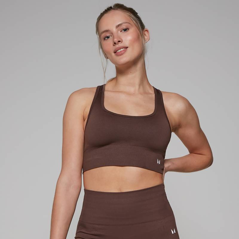 MP Women's Shape Seamless Sports Bra - Walnut - L von MP