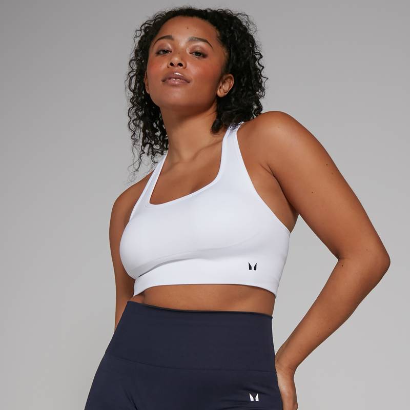 MP Women's Shape Seamless Sports Bra - White - S von MP