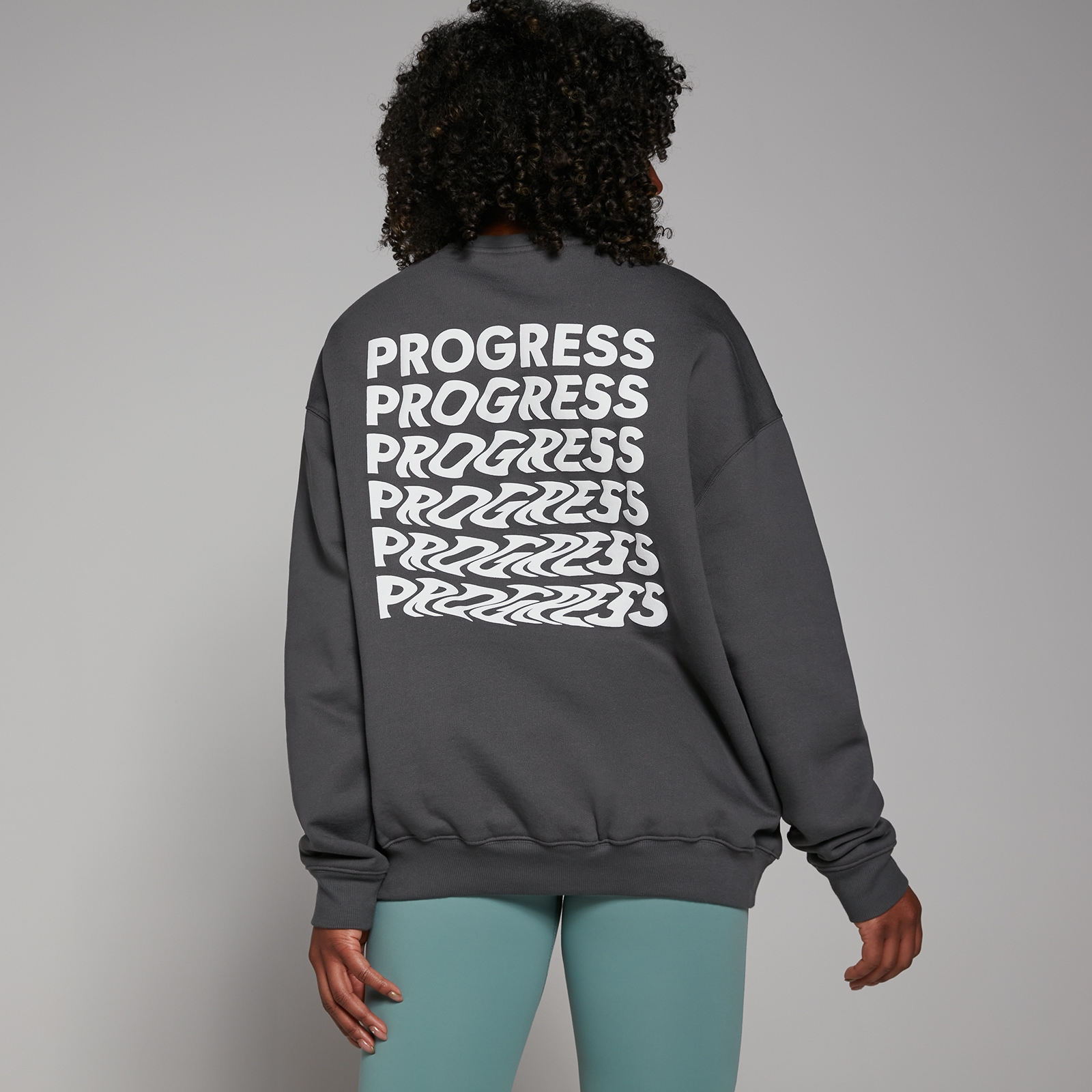 MP Women's Tempo Progress Sweatshirt - Dark Shadow - M von MP