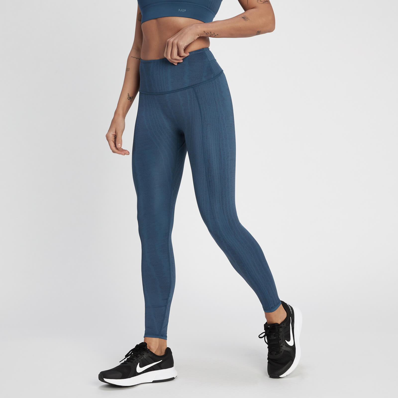 MP Women's Tempo Reversible Leggings - Deep Slate - S von MP