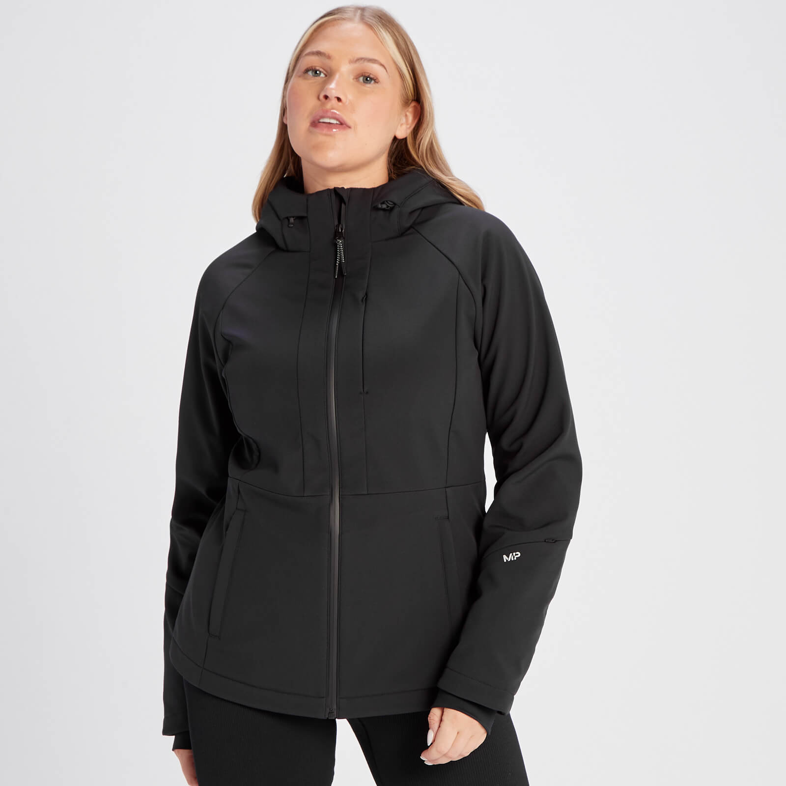 MP Women's Tempo Ultra Soft Shell Jacket - Black - S von MP