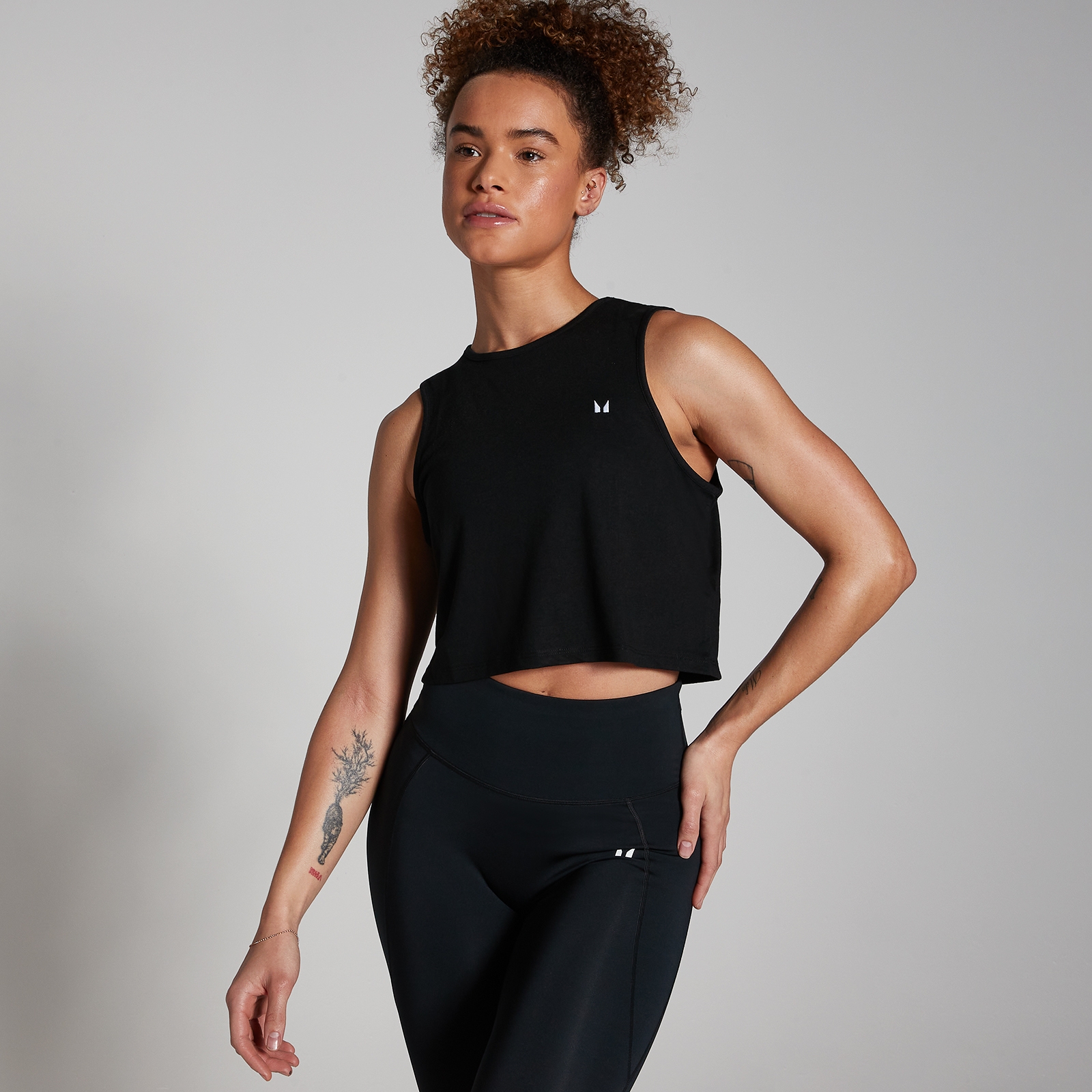 MP Women's Training Cropped Vest - Black - L von MP