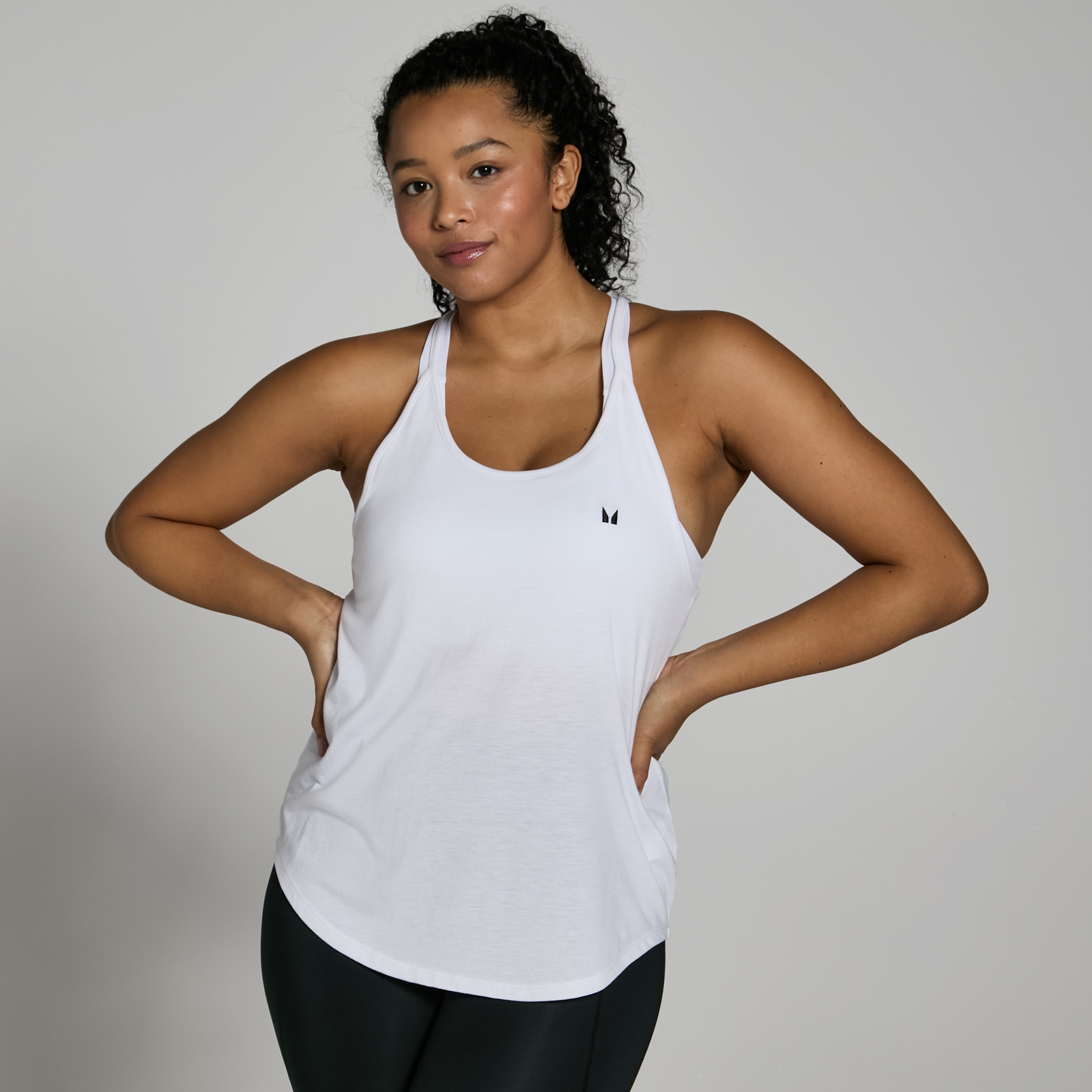 MP Women's Training Strappy Vest - White - M von MP