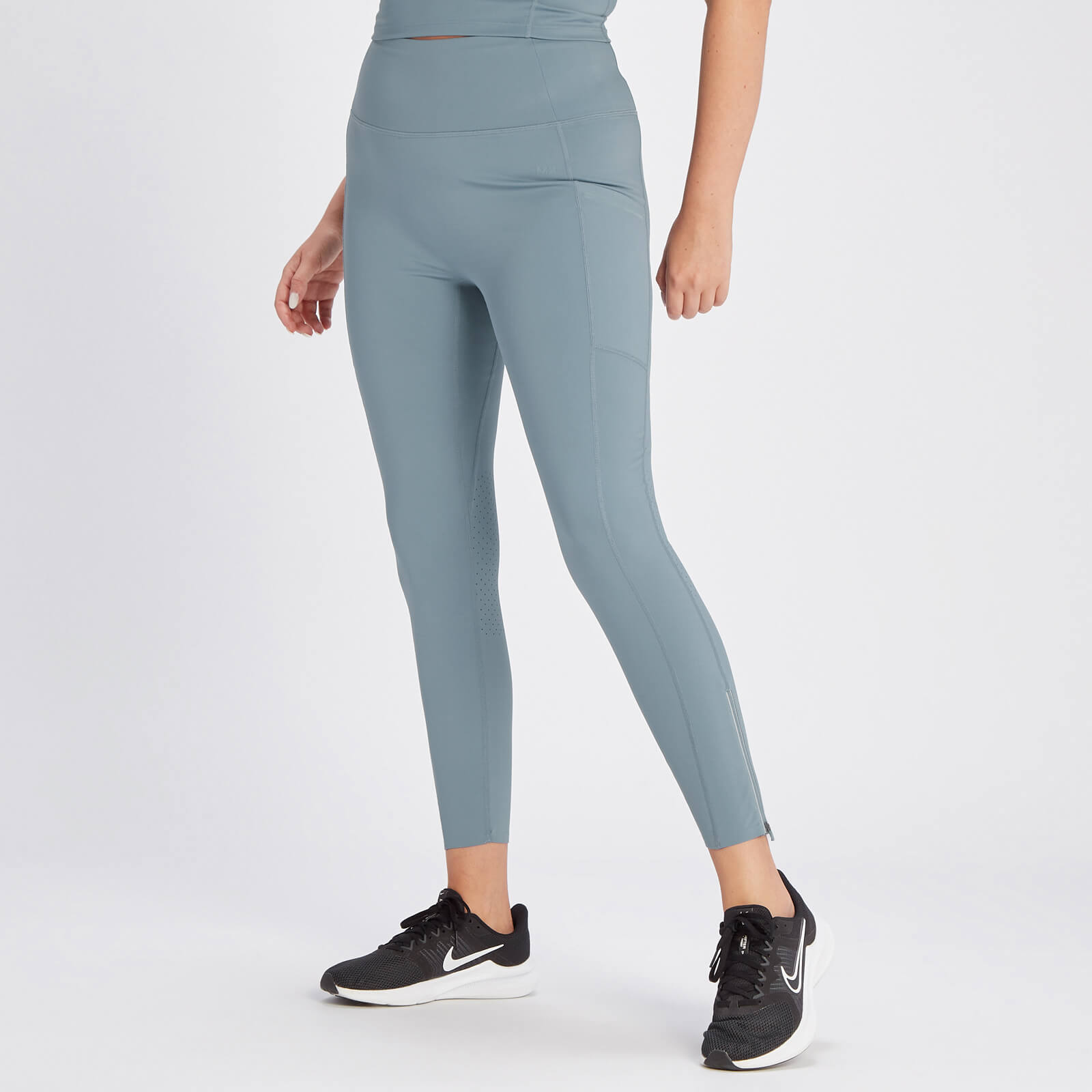 MP Women's Velocity Ultra Leggings - Pebble Blue - L von MP