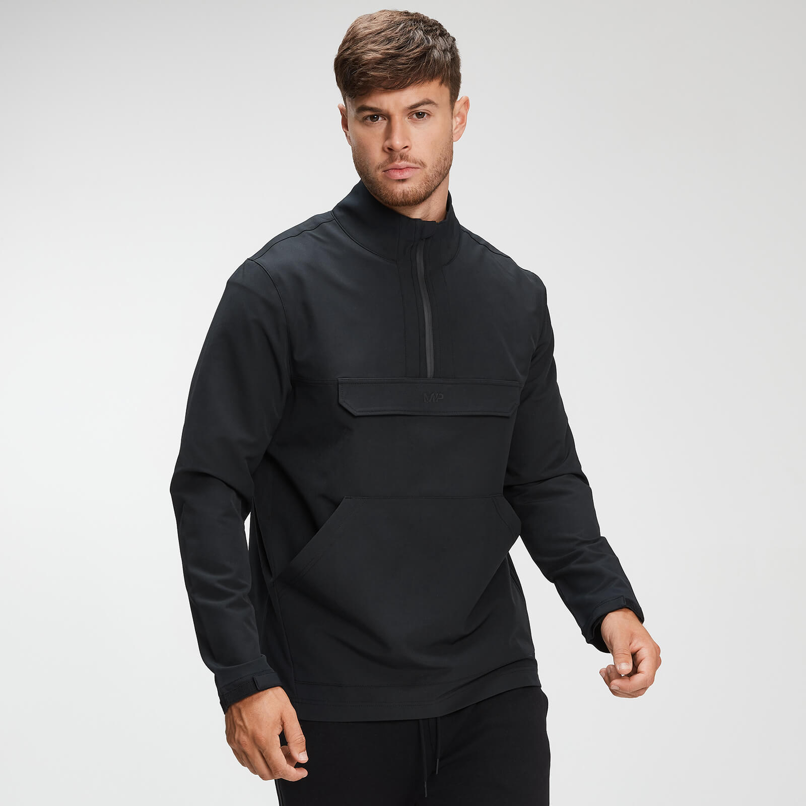 Men's Essential Cagoule - Black - XXS von MP