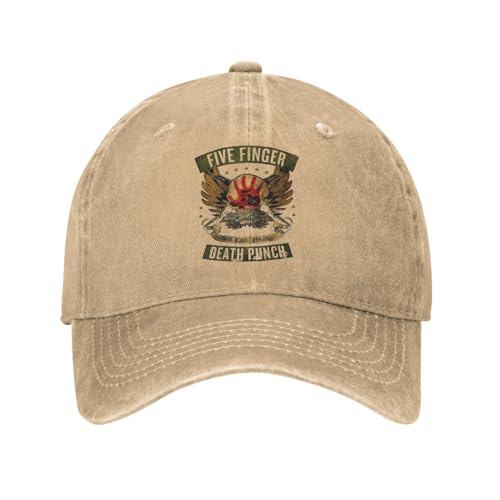 Herren Trucker Cap Sommer 5FDP Fünf Finger Death Punch Baseballkappe Sonne Verstellbar Gewaschen Trucker Hut Frauen Männer Streetwear Kpop Rock Baseball Caps Lehrer Geschenke Herren Trucker Cap Sommer 5FDP Fünf Finger Death Punch Baseballkappe Sonne Verstellbar Gewaschen Trucker Hut Frauen Männer Streetwear Kpop Rock Baseball Caps Lehrer Geschenke von MPBGAOGP