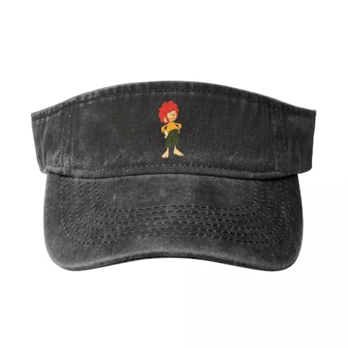 MPBGAOGP Sommerhut für Schatten und Atmungsaktivität Pumuckl Figur 1983 Washed Denim Empty Top Hat Atmungsaktive Caps Brand Cap Geschenk von MPBGAOGP