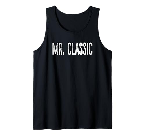 Lustiger Mr. Classic Fun Gag Neuheit Herren Humor Tank Top von MPL Mr. Classic Fun Man Tees