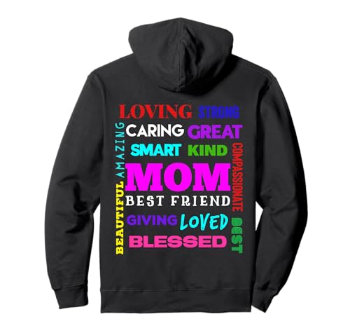 Niedliche Worte der Freundlichkeit für Mama, Mutter, bunt, lustig Pullover Hoodie Niedliche Worte der Freundlichkeit für Mama, Mutter, bunt, lustig Pullover Hoodie von MPL Words of Kindness Mom Tees