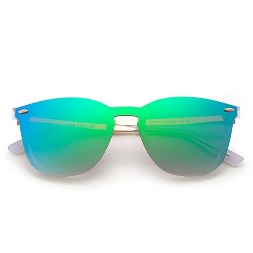 MPOWRX randlose verspiegelte sonnenbrille reflektierende sonnenbrille für frauen männer UV400-c3-Sonstiges von MPOWRX