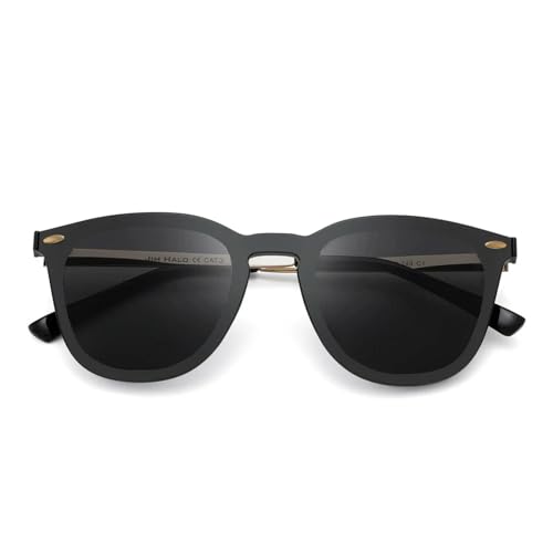 Randlose verspiegelte Sonnenbrille reflektierende Sonnenbrille für Damen Männer UV400-c12-Andere von MPOWRX