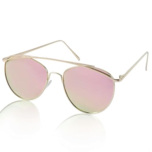 Reisende, die im Freien UV 400 Schutz Sonnenbrille für Männer und Frauen fahren-11710-pink von MPOWRX