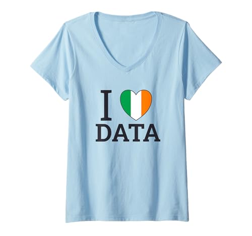 Damen Data Science Datenwissenschaftler und Datenanalyst am St. Patricks Day T-Shirt mit V-Ausschnitt Damen Data Science Datenwissenschaftler und Datenanalyst am St. Patricks Day T-Shirt mit V-Ausschnitt von MPSX Design - Data Science