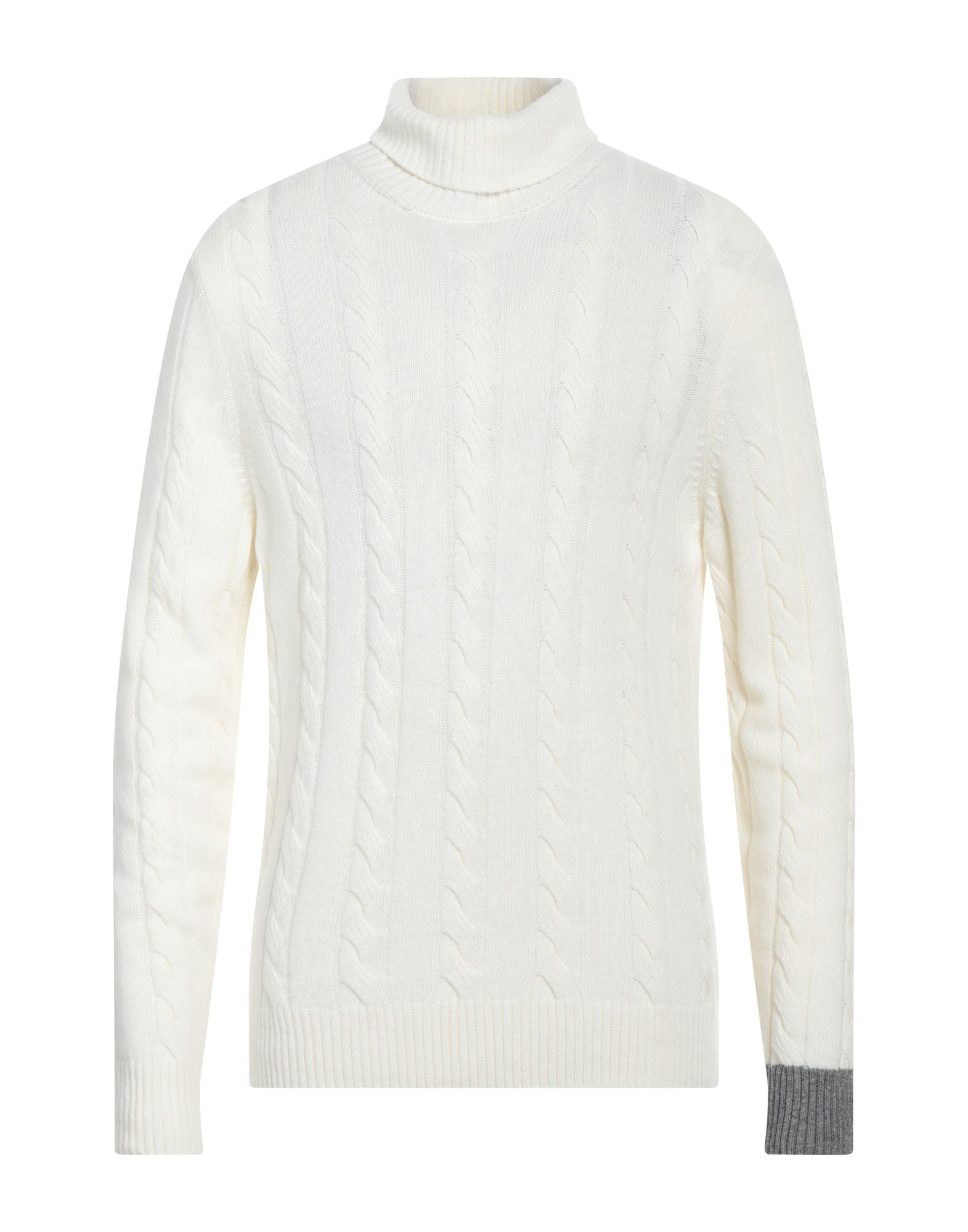 MQJ Rollkragenpullover Herren Elfenbein von MQJ