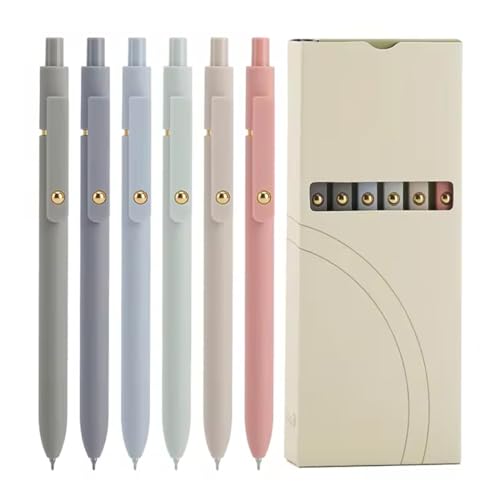 MQLSAERI Zennyth Gelschreiber Premium-Tintenroller mit schnelltrocknender schwarzer Tinte, feine 0,5 mm Spitze, einziehbar - 5 Stück MQLSAERI Zennyth Gelschreiber Premium-Tintenroller mit schnelltrocknender schwarzer Tinte, feine 0,5 mm Spitze, einziehbar - 5 Stück von MQLSAERI