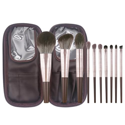 MQPALZKD 10-teiliges Make-up-Pinsel-Set, riesiges weiches Puder-, Puder-, Rouge-, Lidschatten-Pinsel-Set, komplettes Set von Beauty-Make-up-Pinseln MQPALZKD 10-teiliges Make-up-Pinsel-Set, riesiges weiches Puder-, Puder-, Rouge-, Lidschatten-Pinsel-Set, komplettes Set von Beauty-Make-up-Pinseln von MQPALZKD