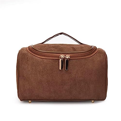 MQPALZKD Retro Makeup Bag Women's Portable Large Capacity Flap Square Extra Large Skin Care Product Storage Washing Bag MQPALZKD Retro Makeup Bag Women's Portable Large Capacity Flap Square Extra Large Skin Care Product Storage Washing Bag von MQPALZKD