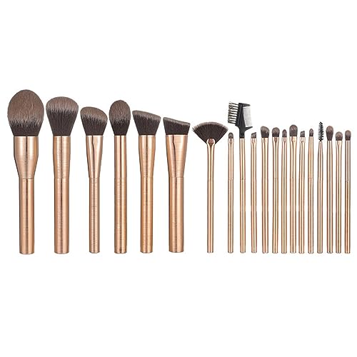 MQPALZKD Spot Rose Gold Brushed 20 Make-up Pinsel Set Lidschatten Rouge Highlighter Pinsel Anfänger Beauty Tools von MQPALZKD
