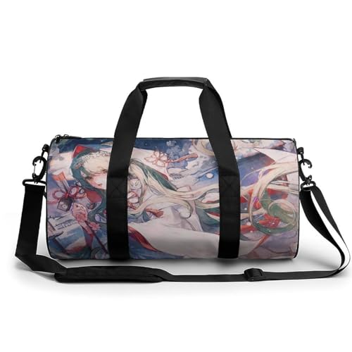 Anime-Mädchen Sport Duffel Bag Sporttasche Reisetasche Handgepäck Tasche Schwimmtasche Weekender Bag 45x23x23cm Anime-Mädchen Sport Duffel Bag Sporttasche Reisetasche Handgepäck Tasche Schwimmtasche Weekender Bag 45x23x23cm von MQPYWLH