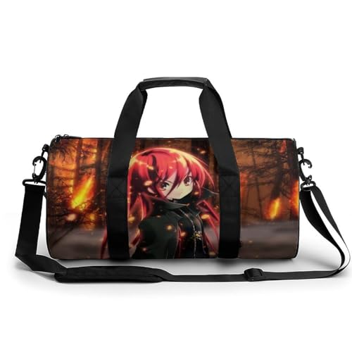 Anime-Mädchen Sport Duffel Bag Sporttasche Reisetasche Handgepäck Tasche Schwimmtasche Weekender Bag 45x23x23cm Anime-Mädchen Sport Duffel Bag Sporttasche Reisetasche Handgepäck Tasche Schwimmtasche Weekender Bag 45x23x23cm von MQPYWLH