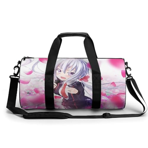 Cartoon-Mädchen Sport Duffel Bag Sporttasche Reisetasche Handgepäck Tasche Schwimmtasche Weekender Bag 45x23x23cm Cartoon-Mädchen Sport Duffel Bag Sporttasche Reisetasche Handgepäck Tasche Schwimmtasche Weekender Bag 45x23x23cm von MQPYWLH