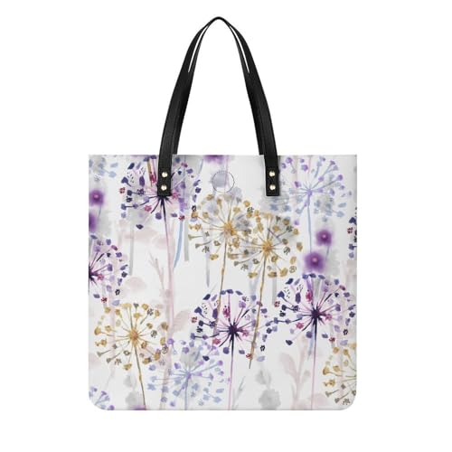 MQPYWLH Bunte Samen Damen Shopper Handtasche Umhängetasche Schultertasche Für Büro Schule Einkauf 39x39cm von MQPYWLH