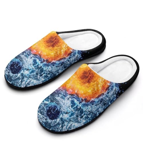 MQPYWLH Eis-Feuer-Tai-Chi Hausschuhe Damen Warme Kunstwolle Memory Foam Slippers Rutschfeste Pantoffeln MQPYWLH Eis-Feuer-Tai-Chi Hausschuhe Damen Warme Kunstwolle Memory Foam Slippers Rutschfeste Pantoffeln von MQPYWLH