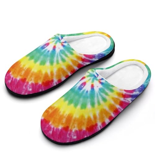 MQPYWLH Hausschuhe Damen Warme Kunstwolle Memory Foam Slippers Rutschfeste Pantoffeln von MQPYWLH