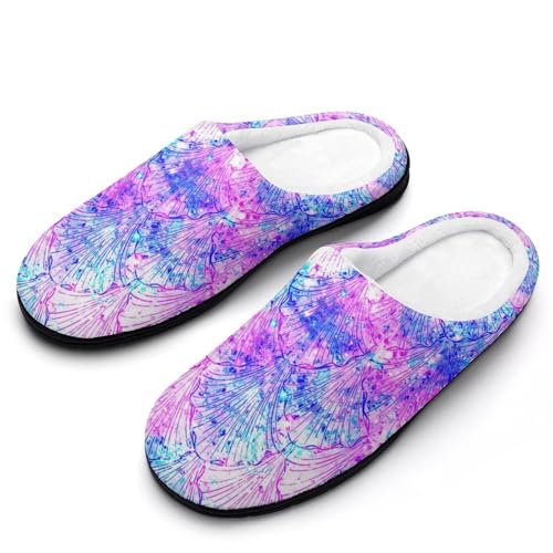 MQPYWLH Meerjungfrau Lila Hausschuhe Damen Warme Kunstwolle Memory Foam Slippers Rutschfeste Pantoffeln MQPYWLH Meerjungfrau Lila Hausschuhe Damen Warme Kunstwolle Memory Foam Slippers Rutschfeste Pantoffeln von MQPYWLH