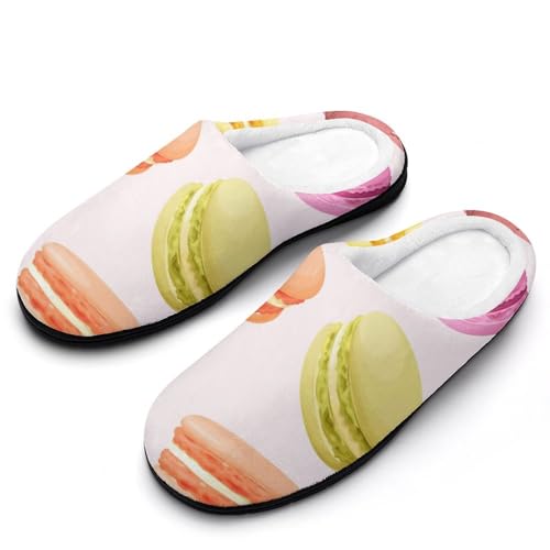 MQPYWLH Sandwich Hausschuhe Damen Warme Kunstwolle Memory Foam Slippers Rutschfeste Pantoffeln von MQPYWLH