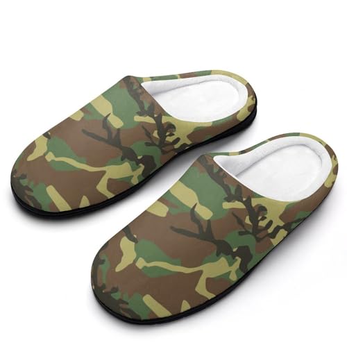 MQPYWLH Tarnung Hausschuhe Damen Warme Kunstwolle Memory Foam Slippers Rutschfeste Pantoffeln MQPYWLH Tarnung Hausschuhe Damen Warme Kunstwolle Memory Foam Slippers Rutschfeste Pantoffeln von MQPYWLH