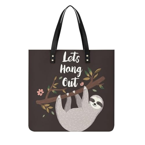 MQPYWLH Tier Damen Shopper Handtasche Umhängetasche Schultertasche Für Büro Schule Einkauf 39x39cm von MQPYWLH