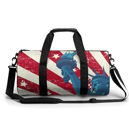 Statue Sport Duffel Bag Sporttasche Reisetasche Handgepäck Tasche Schwimmtasche Weekender Bag 45x23x23cm Statue Sport Duffel Bag Sporttasche Reisetasche Handgepäck Tasche Schwimmtasche Weekender Bag 45x23x23cm von MQPYWLH