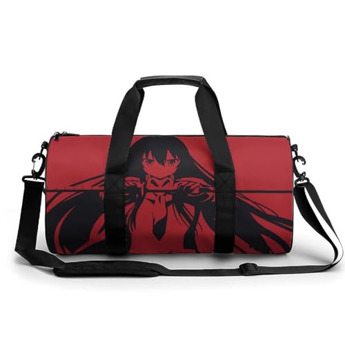 Anime Mädchen Sport Duffel Bag Sporttasche Reisetasche Handgepäck Tasche Schwimmtasche Weekender Bag 45x23x23cm von MQRBFLM