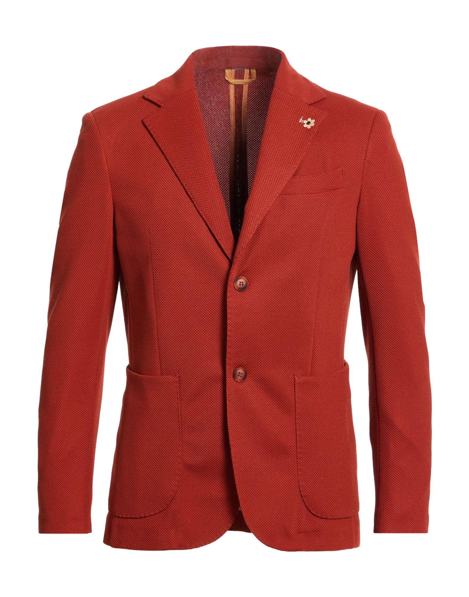 MR MASSIMO REBECCHI Blazer Herren Rostrot von MR MASSIMO REBECCHI