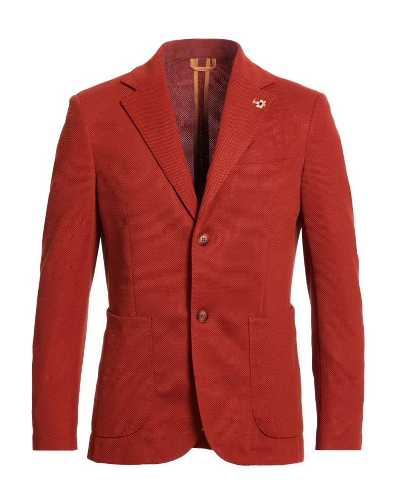 MR MASSIMO REBECCHI Blazer Herren Rostrot von MR MASSIMO REBECCHI